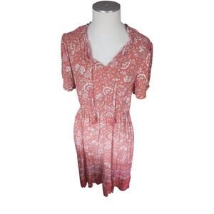 Knox rose orange floral Maxi dress